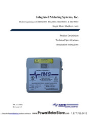 IMS MS120S01 Installation Instructions Manual