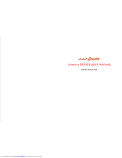 JALpower NS SERIES User Manual
