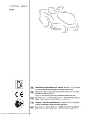 GGP ITALY MJ 66 Operator's Manual