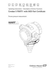 Endress+Hauser Cerabar S PMP7 Operating Instructions Manual