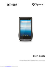 Xplore DT4005 User Manual
