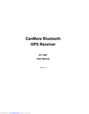 CanMore GT-750F User Manual
