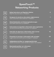 Speedtouch 585v6 Safety Instructions And Regulatory Notices