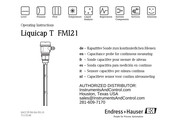 Endress+Hauser Liquicap T FMI21 Operating Instructions Manual