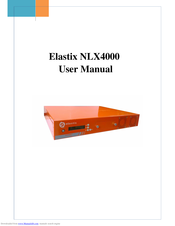 Elastix NLX4000 User Manual