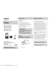 Drayton Wiser Thermostat Kit 2 Manuals | ManualsLib