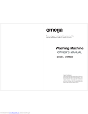 Omega OWM9W Owner's Manual