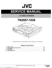 JVC TN2007-1026 Service Manual