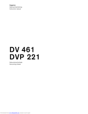 Gaggenau DVP 221 Instruction Manual