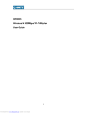 AMTC WR3005 User Manual