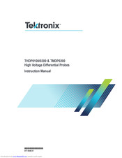 Tektronix THDP0200 Instruction Manual