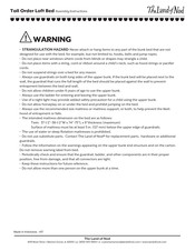 The Land of Nod Tall Order Loft Bed Assembly Instructions Manual