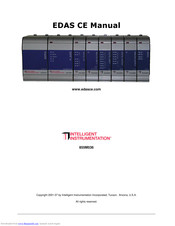 Intelligent instrumentation EDAS CE Manual