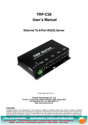 Trycom Technology TRP-C38 User Manual