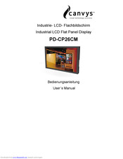 Canvys PD-CP26CM User Manual