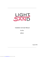 LightSand GFS-2 Installation And User Manual