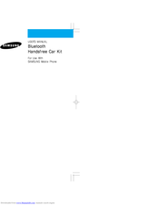 Samsung HKT100BDE User Manual