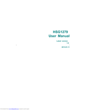 HannStar HSG1279 User Manual
