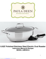 Paula Deen LMRO01A Instruction Manual & Recipes