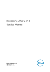 Dell 13 7000 2-in-1 Service Manual