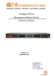 IS5 COMMUNICATIONS iES24G User Manual