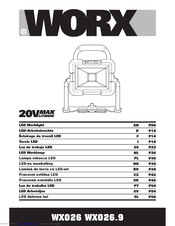 Worx WX026 Original Instructions Manual
