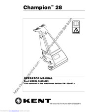 KENT 56636829 Operator's Manual