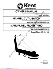 KENT SelectGloss KF-2019B Owner's Manual