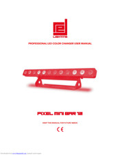 red lighting PIXEL MINI BAR 12 User Manual
