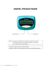 HANTEL POCSAG Manual