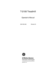 GE Medical Systems T-2100 Operator's Manual