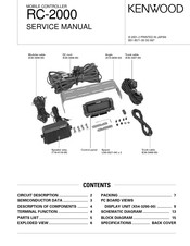Kenwood RC-2000 Service Manual