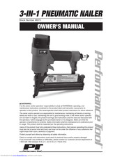 Performance Tool M673 Owner's Manual