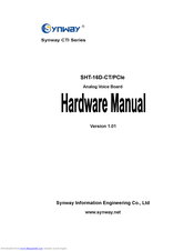 Synway SHT-16D-CT/PCIe Hardware Manual