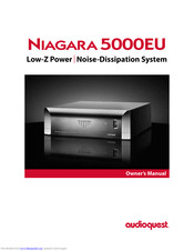 AudioQuest Niagara 5000EU Owner's Manual