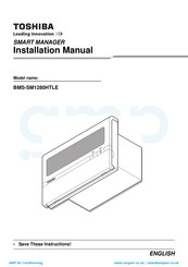 Toshiba BMS-SM1280HTLE Installation Manual