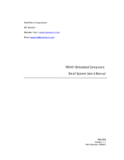 FabiaTech FX5401 User Manual