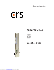 CRS 202902 Operation Manual