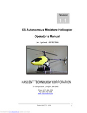 Nascent Technology XS Operator's Manual