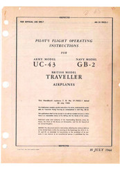 Beechcraft TRAVELLER GB-2 1944 Pilot's Flight Operating Instructions