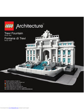 LEGO ARCHITECTURE TREVIFOUNTAIN Instructions Manual