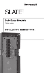Honeywell SLATE R8001S9001 Installation Instructions Manual