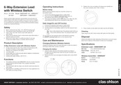 Clas Ohlson 18-2146 Operating Instructions