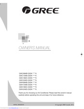 Gree GWH12MB-D3DNK Series Owner's Manual