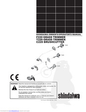 Shindaiwa F220 Owner's/Operator's Manual
