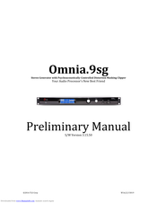 TLS Omnia.9sg Preliminary Manual