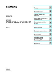 Siemens SIMATIC S7-300 Manual