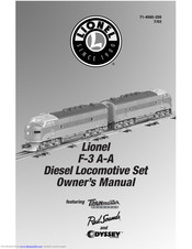 Lionel 2343c F-3 A-A Owner's Manual