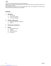 Teka GKST 85 Operating Instructions Manual
