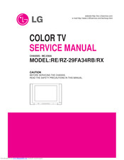 LG RZ-29FA34RB Service Manual